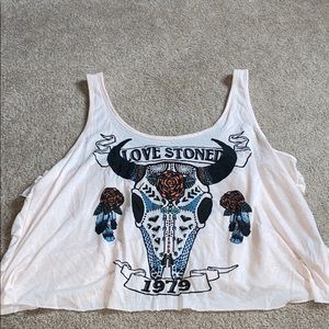 graphic tank top